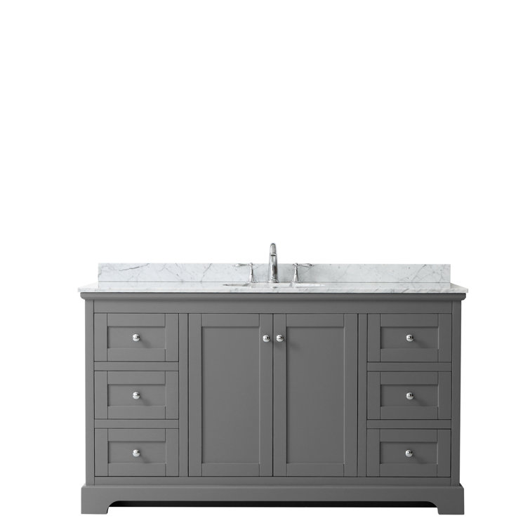 Wyndham Collection Avery 60" Single Bathroom Vanity Set Wayfair Canada